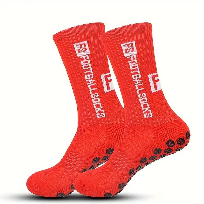 Comfortable Breathable Non-slip Football Socks Men Women Sports Socks Running Football Tennis Basketball Cycling Grip Socks
