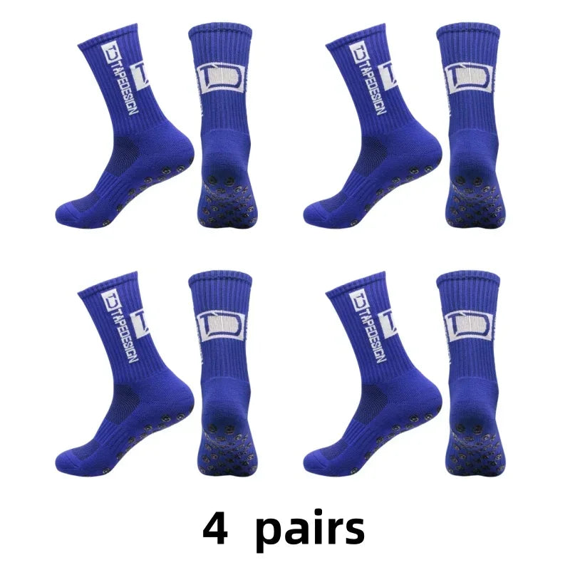 1/4/10/20 pair of football socks men's sports socks mid-calf socks silicone non-slip dot socks basketball yoga socks for women