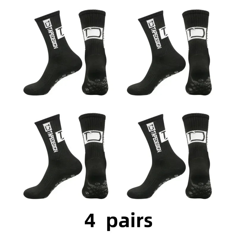 1/4/10/20 pair of football socks men's sports socks mid-calf socks silicone non-slip dot socks basketball yoga socks for women